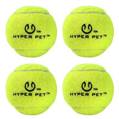 Hyper Pet 4 Pack of Balls for Dogs, Green