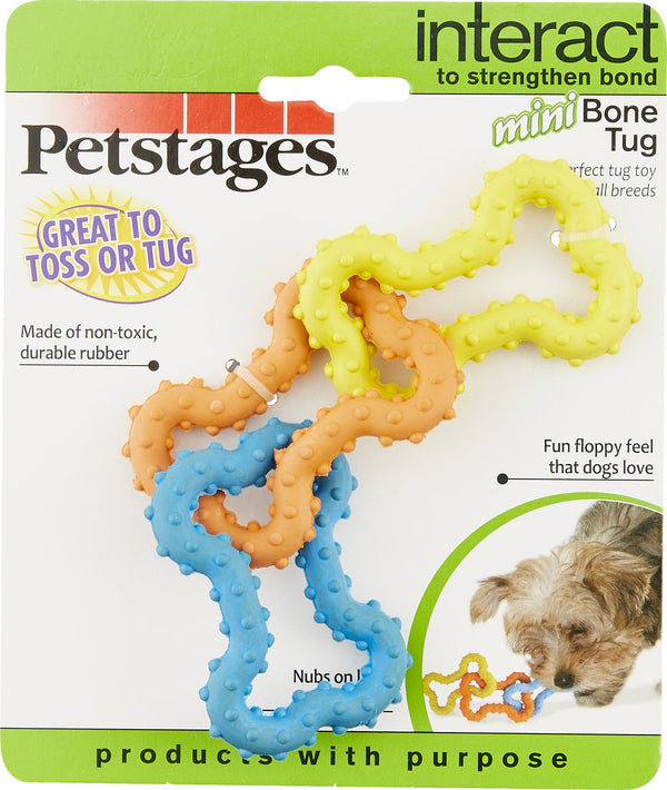 Petstages Mini Bone Tug Dog Toy
