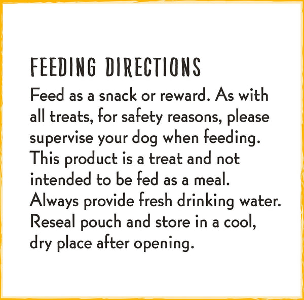 Charlee Bear Natural Bear Crunch Friandises pour chiens sans grains à la dinde, aux patates douces et aux canneberges, sac de 8 oz