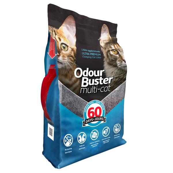 Odour Buster Litière agglomérante Multicat