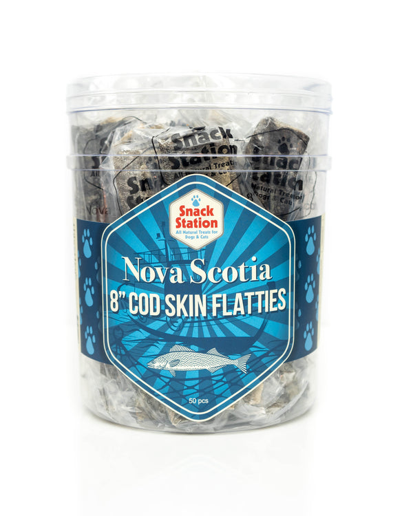 This & That Snack Station Cod Skin Flatties Dog Treats