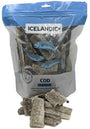 Icelandic+ Morceaux de Peau de Cabillaud Friandises pour Chiens