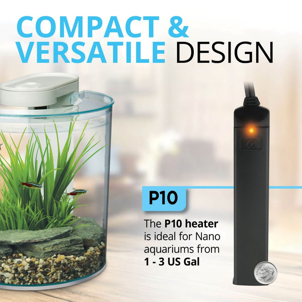 Fluval P10 Pre-Set Heater, 10 Watt