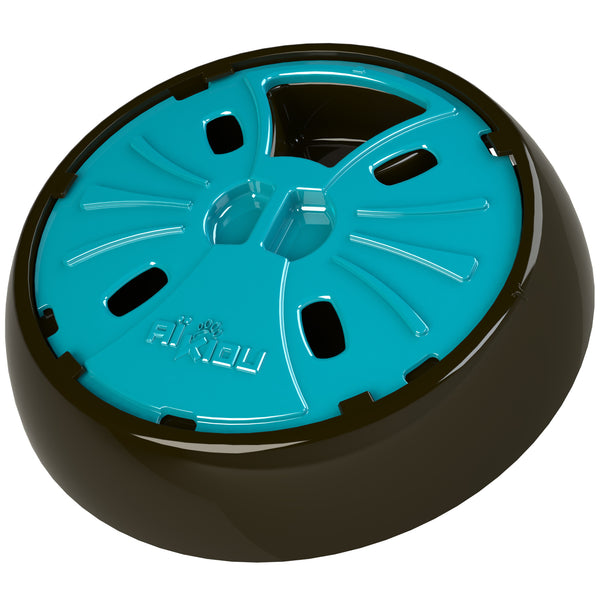 Aikiou Junior Slow Down Bowl for Dogs, Blue