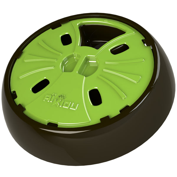 Aikiou Junior Slow Down Bowl for Dogs, Green
