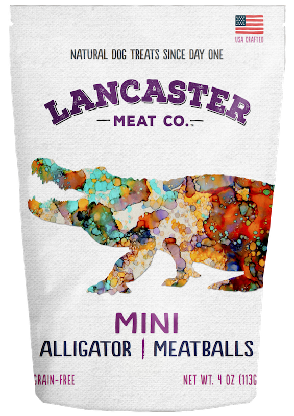Lancaster Meat Co Mini Meatballs Alligator, 4-oz