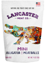 Lancaster Meat Co Mini Meatballs Alligator, 4-oz