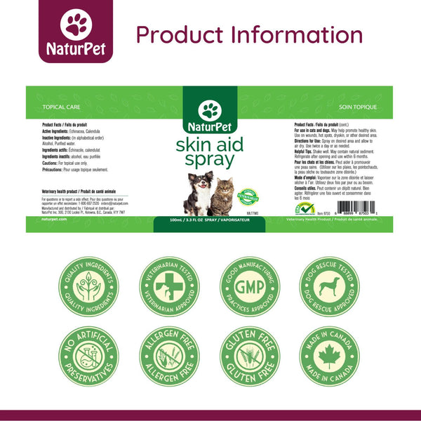 NaturPet Skin Aid Spray