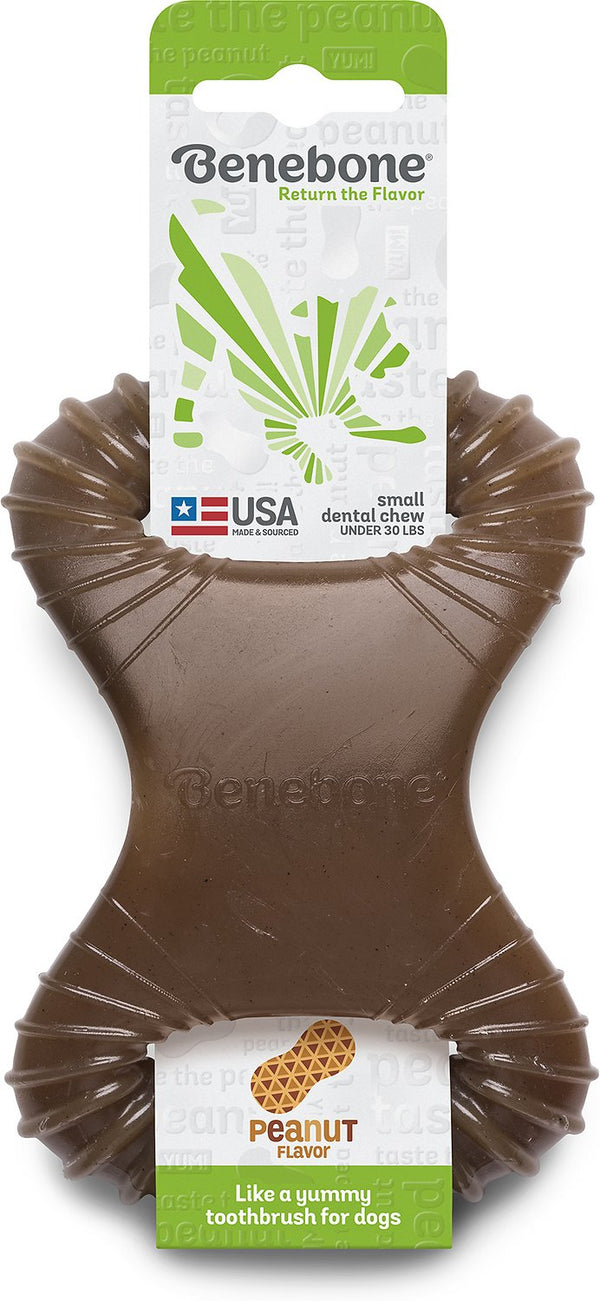Benebone Peanut Butter Flavored Dental Dog Chew Toy