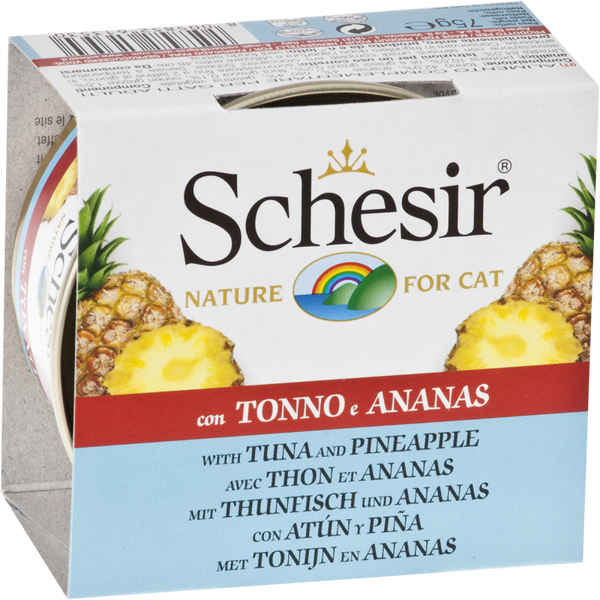 Schesir Tuna, Pineapple & Rice Wet Cat Food Can