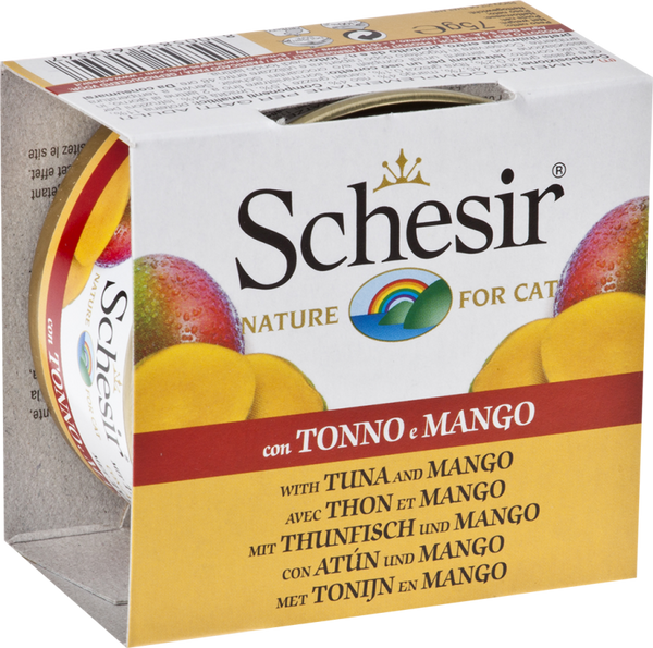 Schesir Tuna, Mango & Rice Wet Cat Food Can