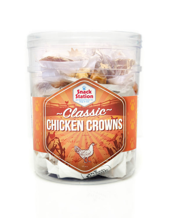 This & That Snack Station Classic Chicken Crowns Dog Treats