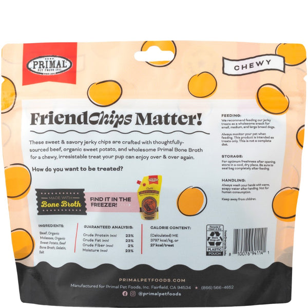 Primal FriendChips Matter Beef with Dog Treats