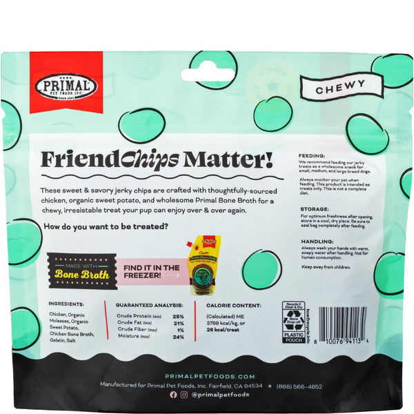 Primal FriendChips Matter Chicken with Broth Dog Treats