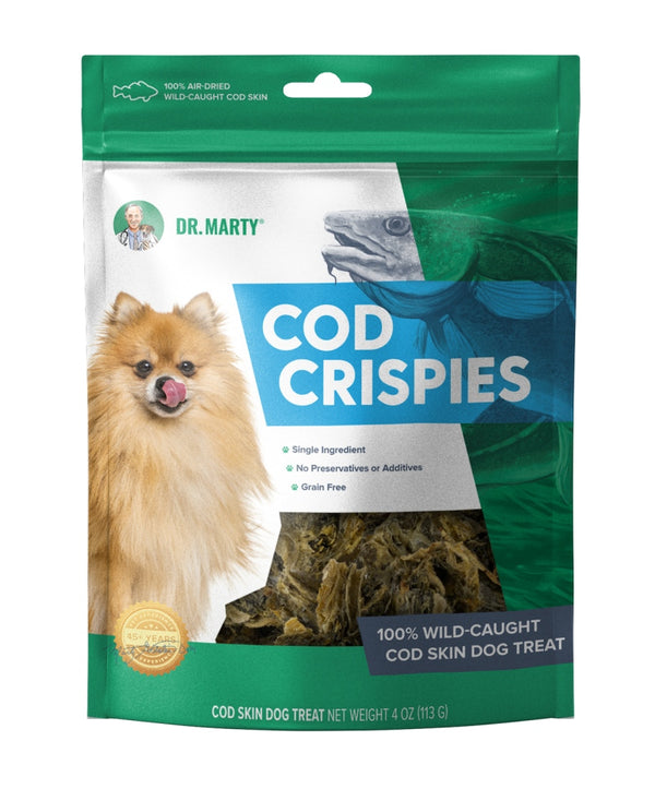 Dr. Marty Friandises Cod Crispies pour chiens