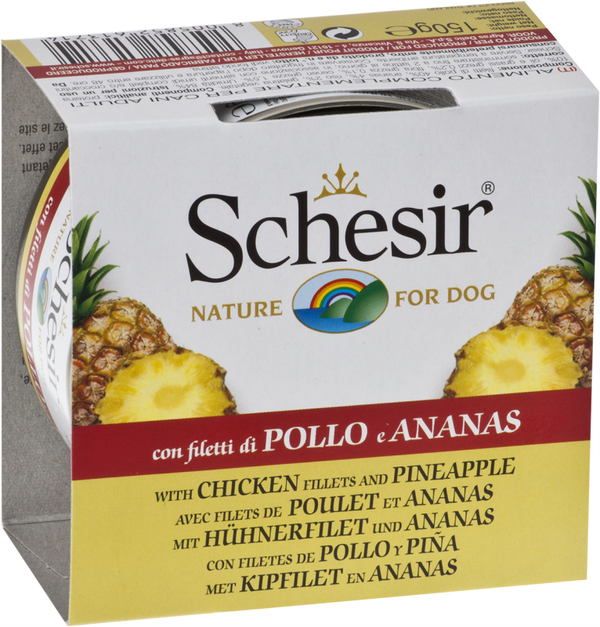 Schesir Can Poulet Et Ananas
