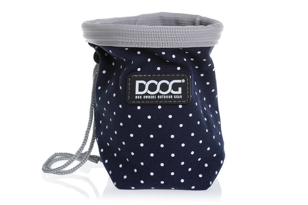 DOOG Pochette à friandises Good Dog, Motif Stella bleu, Petite