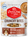 Chicken Soup for the Soul Crunchy Bites Peanut Butter Dog Treats, 12-oz