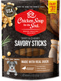 Chicken Soup Bâtonnets Savoureux Saveur Canard Friandises pour chiens, 4,5 oz