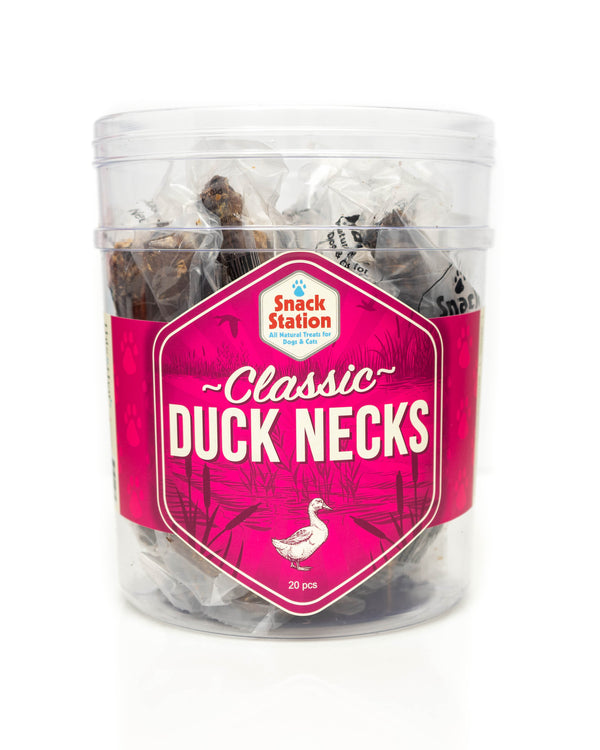 This & That Snack Station Classic Duck Necks Dog Treats