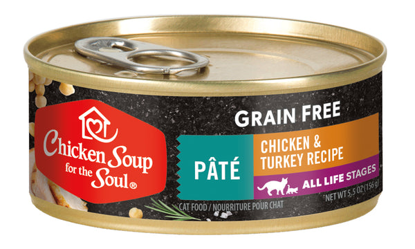 Chicken Soup Grain Free Chicken & Turkey Pate Cat
