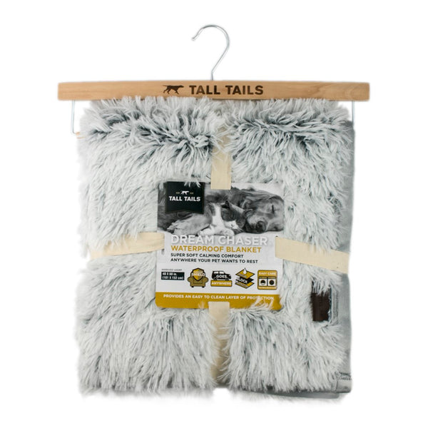 Tall Tails Couverture imperméable pour chien, Grise