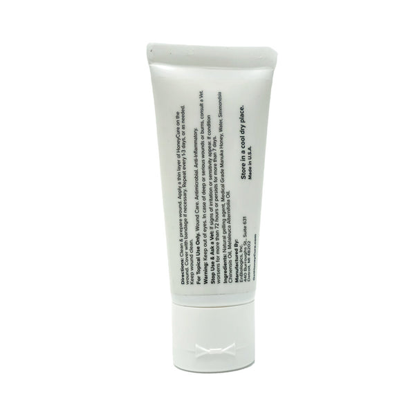 HoneyCure Tube de pommade vétérinaire à base de miel de Manuka pour soins des plaies