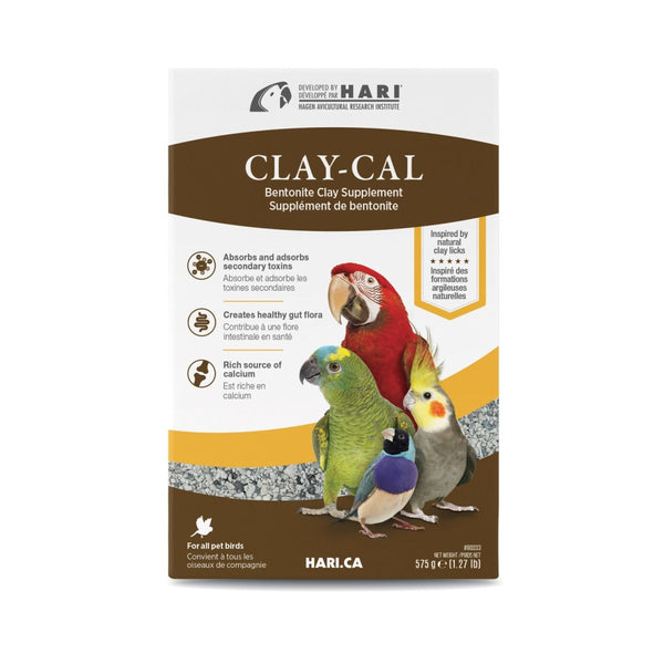 HARI Clay-Cal Bentonite Clay Supplement for Birds, 1.27-lb