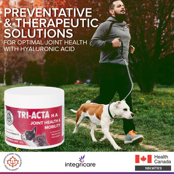 Tri-Acta H.A. Maximum Strength Joint Health Supplement for Small Dogs & Cats