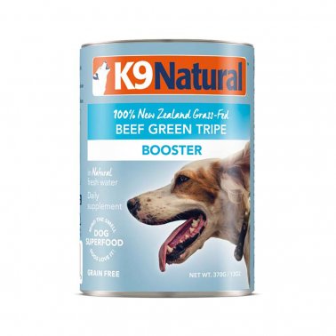 K9 Natural Booster Tripes Vertes de Boeuf Supplément Humide Sans Céréales pour chiens
