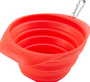 Kurgo Collaps-A-Bowl Pet Bowl, Red