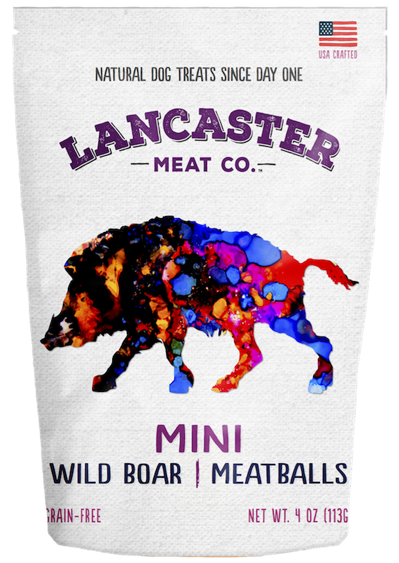 Lancaster Meat Co Mini Meatballs Wild Boar, 4-oz