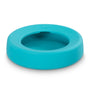 Messy Mutts Bol de voyage en silicone anti-éclaboussures pour chien Bleu