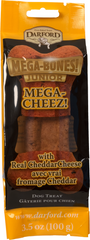 Darford Mega Cheez Junior Os Friandise pour chiens, 3.5-oz