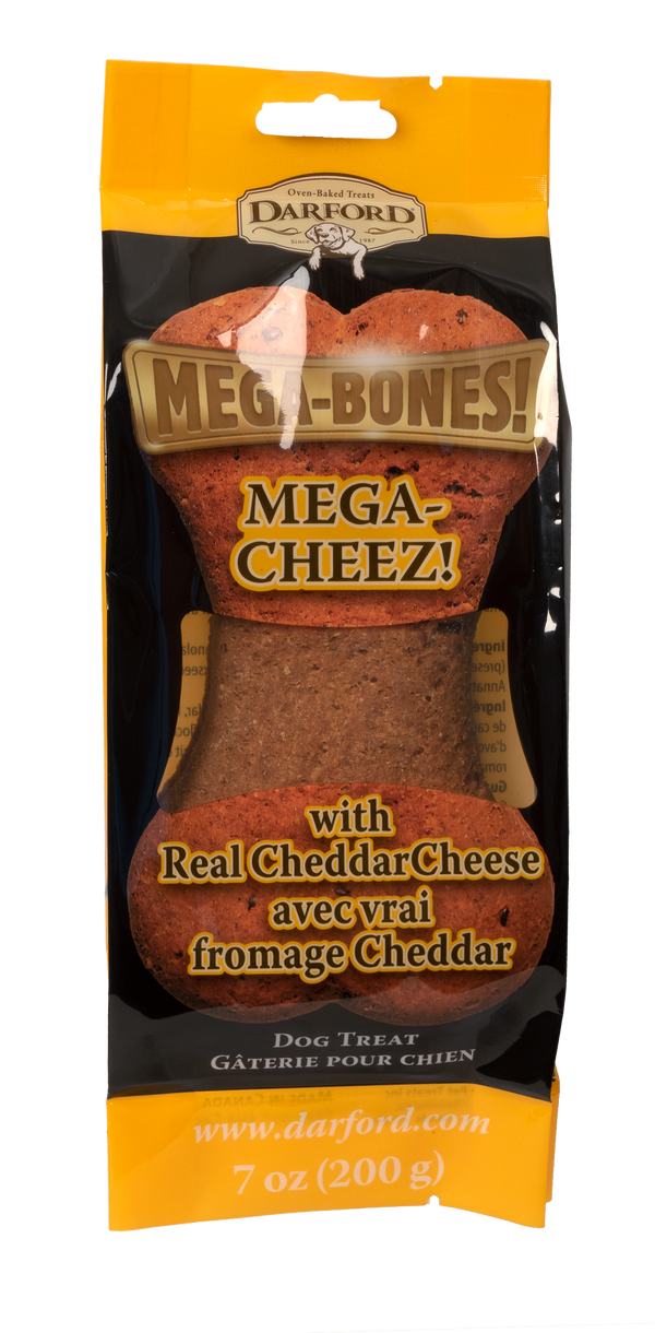 Darford Mega Cheez Bone Friandise pour chiens, 7 oz