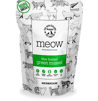 New Zealand Natural Pet Food Woof New Zealand Green Mussel Freeze-Dried Dog Treats