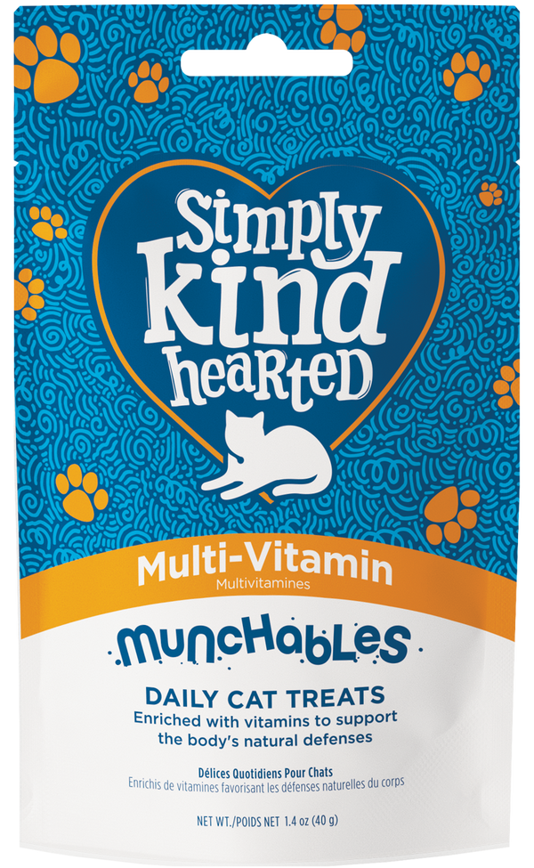 Simply Kind Hearted Cat Munchables, Multi-Vitamin