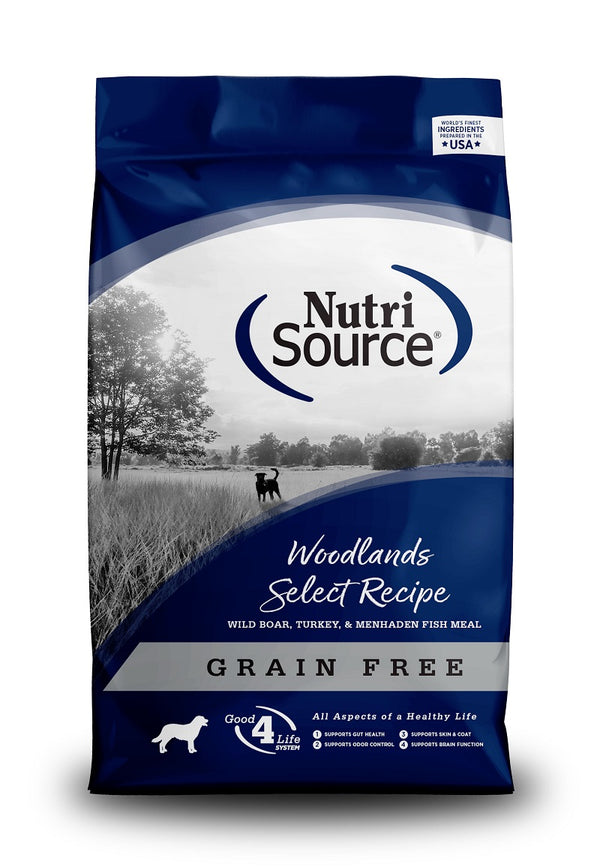 NutriSource Woodlands Select Grain-Free Dry Dog Food