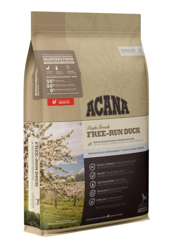 ACANA Singles Free-Run Duck Dry Dog Food