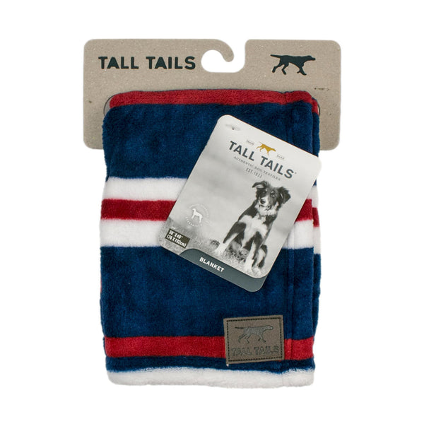 Tall Tails Nautical Stripe Dog Blanket, 30x40