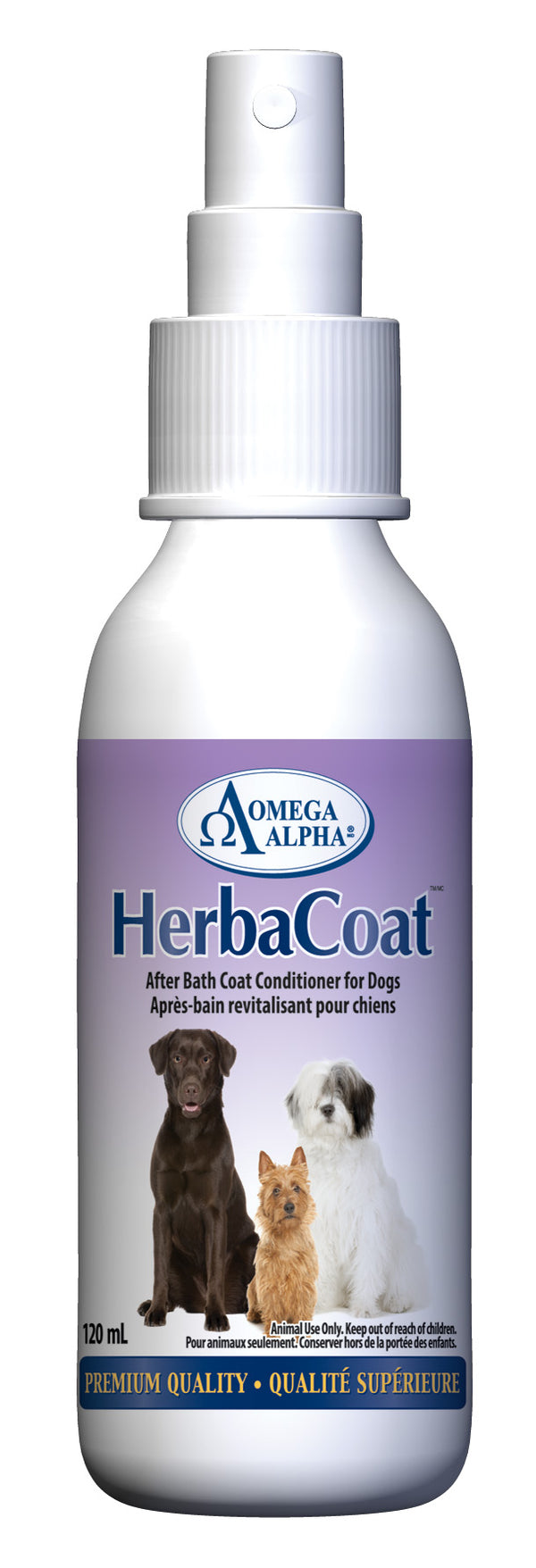 Omega Alpha HerbaCoat Premium Quality Dog Conditioner