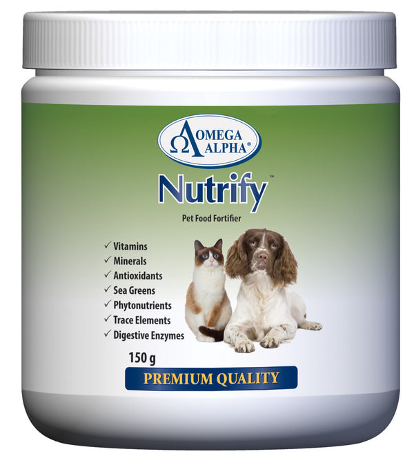 Omega Alpha Nutrify Powder Dog & Cat Supplement