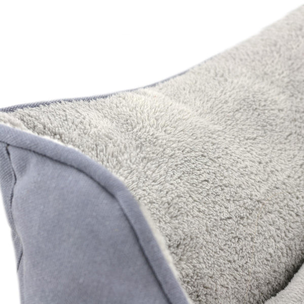 Tall Tails Dream Chaser Bolster Dog Bed, Charcoal, Medium