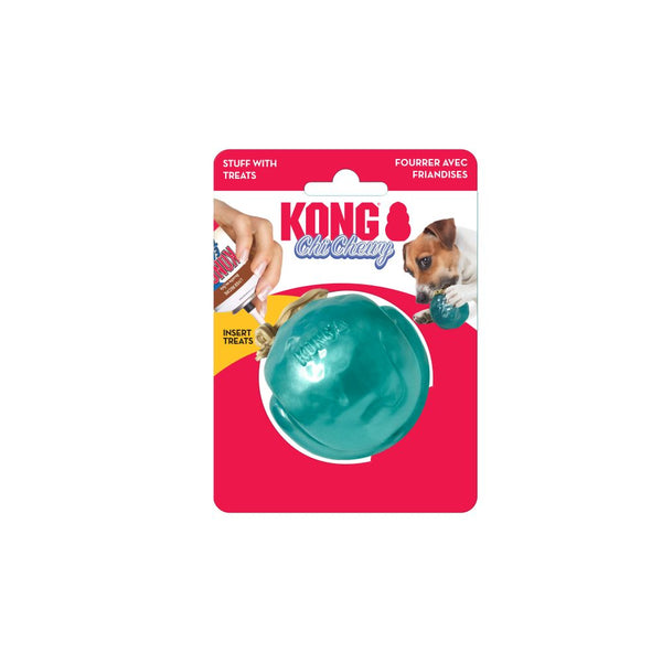 KONG ChiChewy Ball Dog Toy, Assorted
