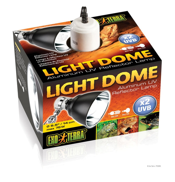 Exo Terra Mirror Dome Light for Terrariums