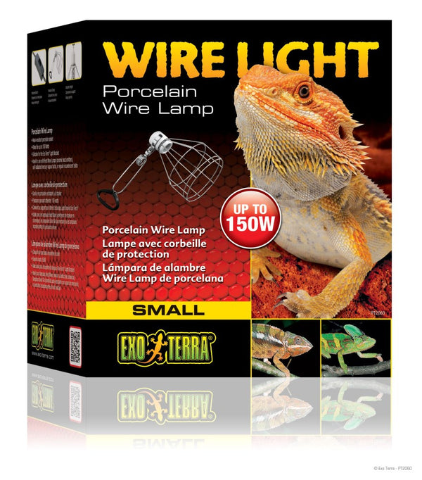 Exo Terra Wire Light Porcelain Terrarium Lamp