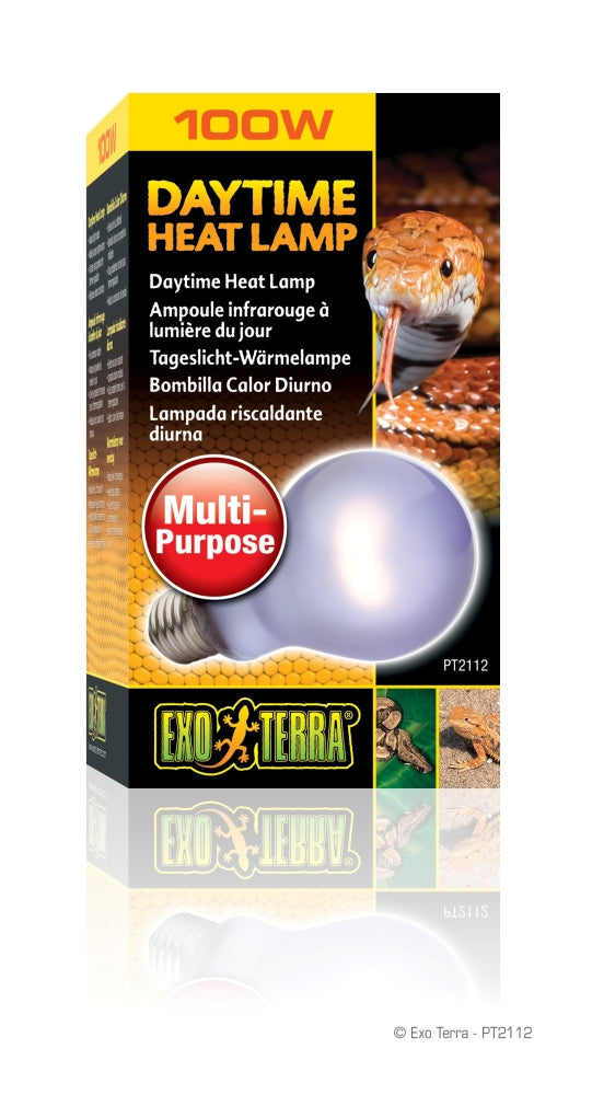 Exo Terra Daytime Heat Reptile Lamp, 100-watt