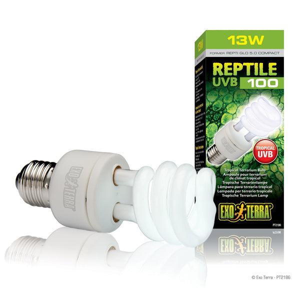 Exo Terra Tropical UVB 100 Reptile Lamp