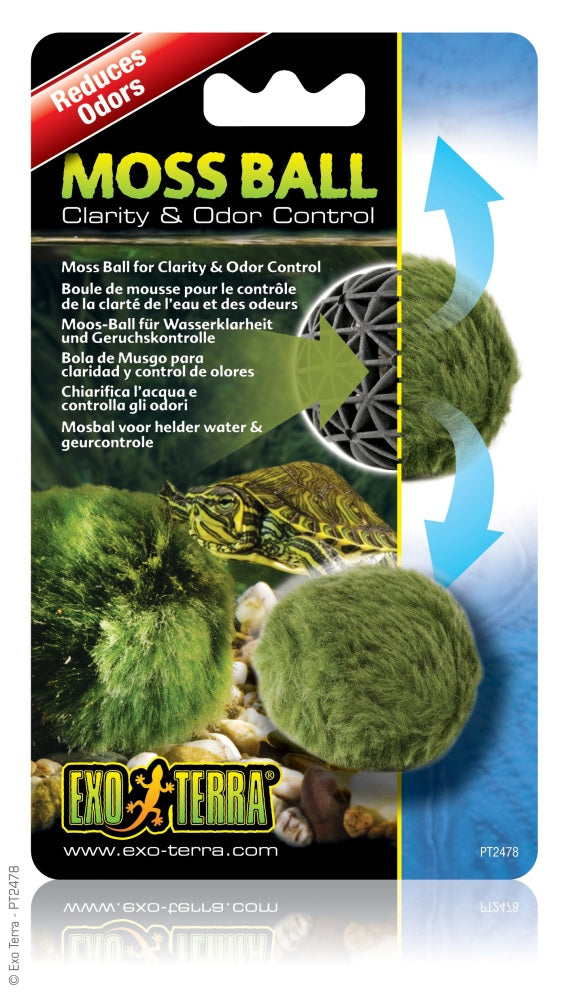 Exo Terra Clarity & Odor Control Moss Ball for Turtles