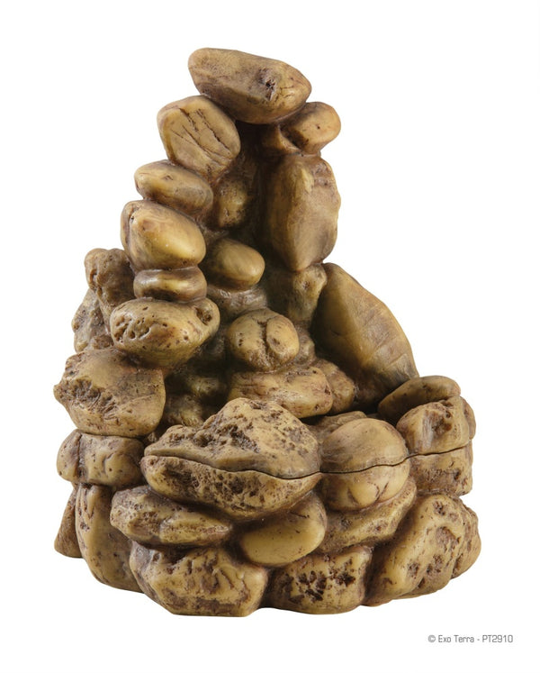 Exo Terra Natural Pebble Waterfall for Terrariums